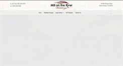 Desktop Screenshot of millweddings.com